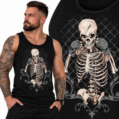 TANK TOP  HORROR SKULL MMA